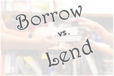 penggunaan borrow dan lend