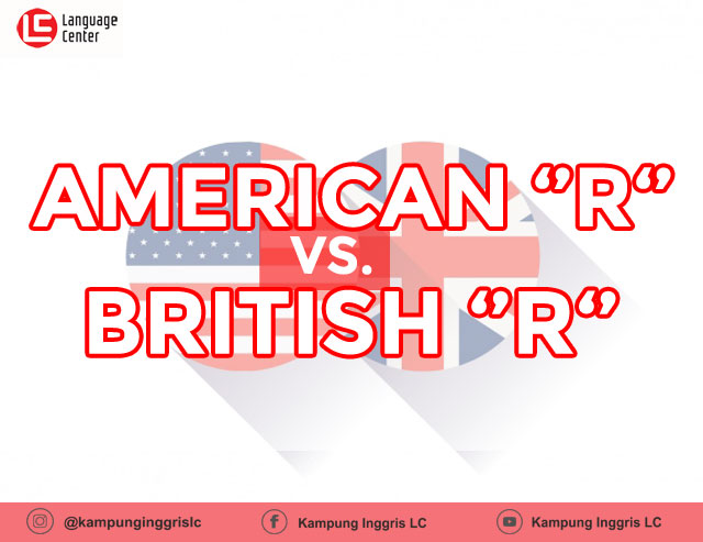 american R dan British R