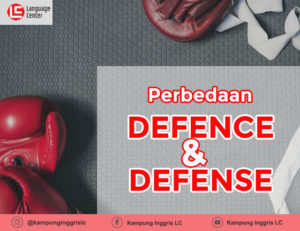 perbedaan defence dan defense