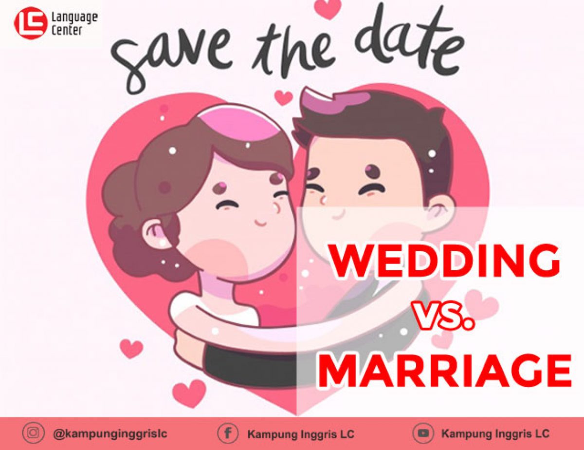 Perbedaan Kata Wedding Dan Marriage