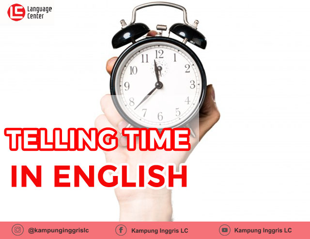 telling time in english