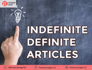 indefinite dan definite articles