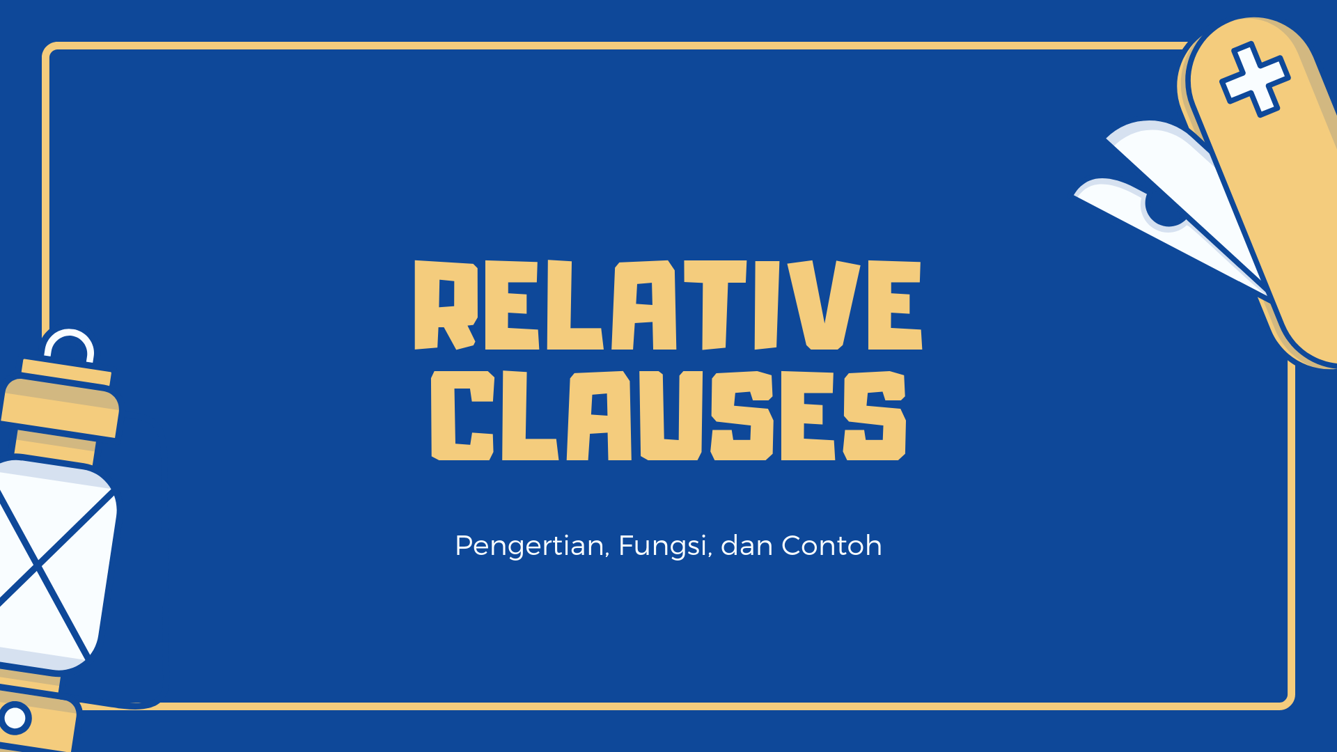 pengertian relative clause