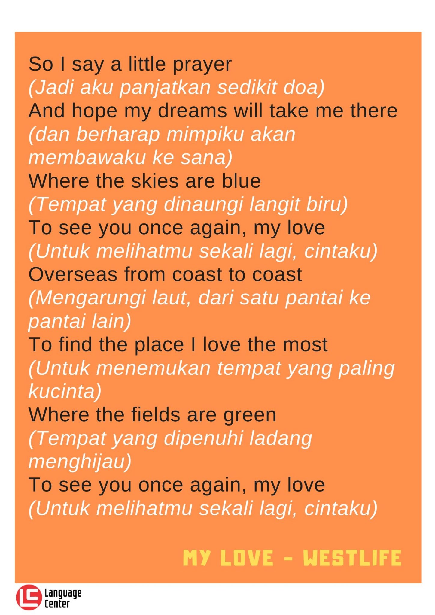 20 Rekomendasi Lagu Untuk Belajar Bahasa Inggris - Kampung Inggris LC Pare